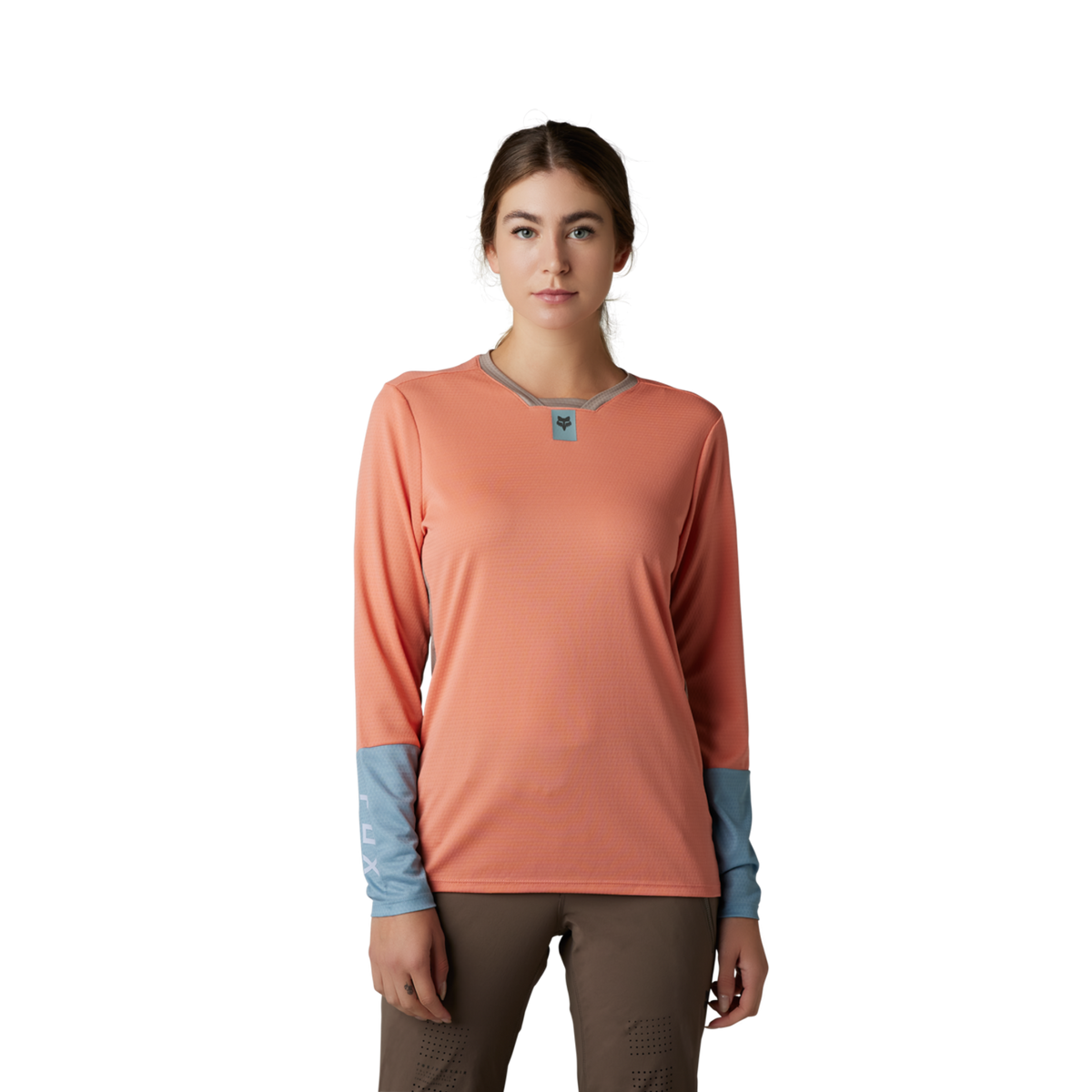Womens Defend Long Sleeve Jersey