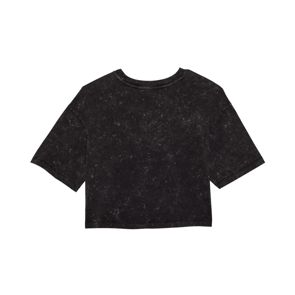 Womens Throttle Oversized Crop Tee